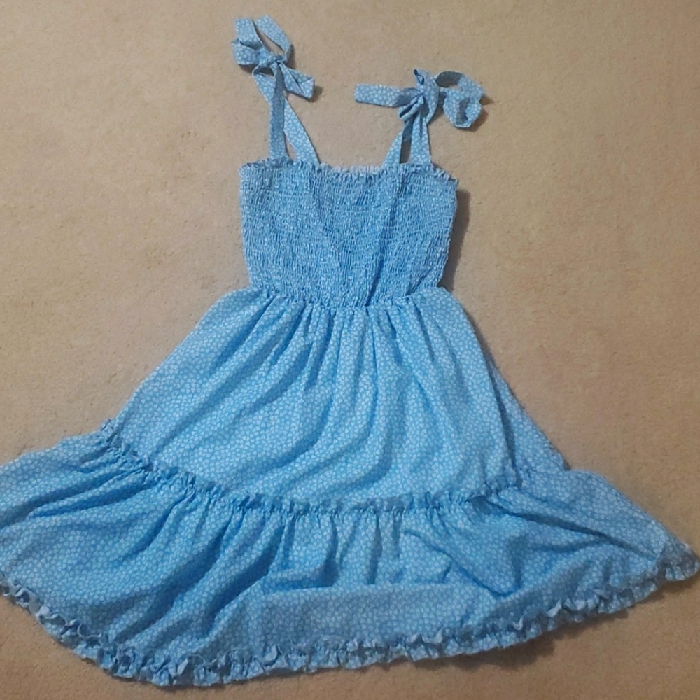 Tie at shoulder dress